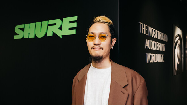 SHURE 新たなポッドキャストプロジェクトのクリエイティブディレクターにTaiTanさんが就任。