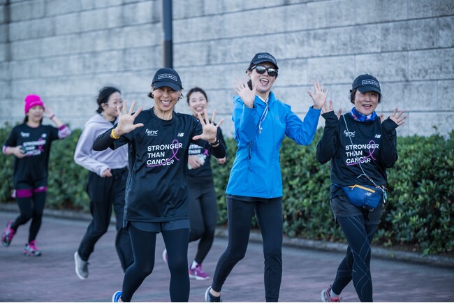 イタリアンランジェリーブランドIntimissimi、2024ピンクリボンのチャリティーイベントである、「Run for the Cure(R) / Walk for Life 2024」に参加。