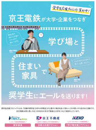 「奨学生応援プロジェクト」第二弾が１２月４日（水）スタート