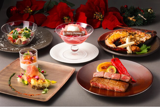 大切な人と過ごす特別な夜は、ホテルの美食ディナーで決まり！クリスマス限定コース、ご予約受付中。