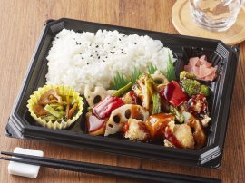 彩り野菜の甘酢あん弁当（画像はイメージです。）