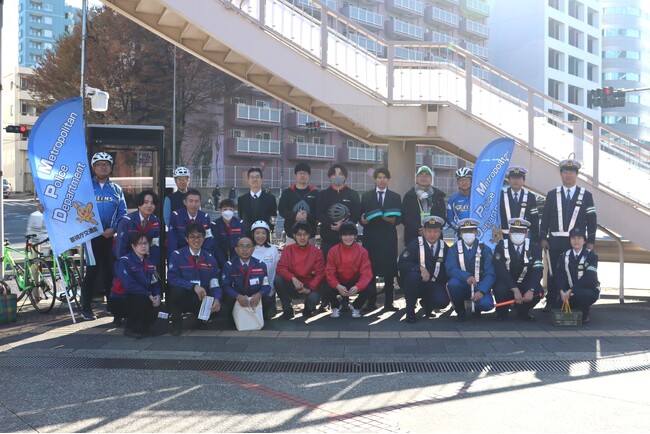 OpenStreetが警視庁主催「自転車通行のルール・マナー啓発活動」に参加