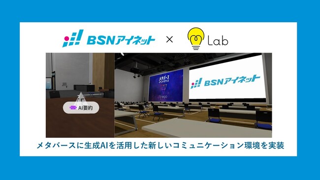 メタバースに生成AIを活用した新しいコミュニケーション環境を実装
