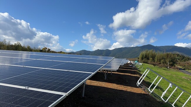 五條市にNon-FIT太陽光発電設置