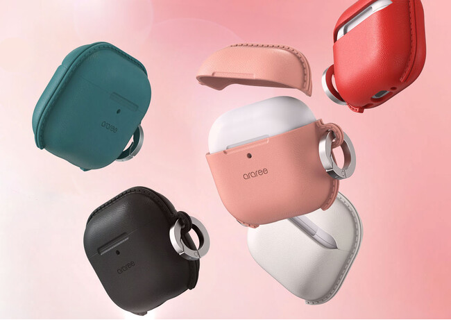 araree、リキッドシリコン素材のAirPods 4対応ケース「POPS」発売