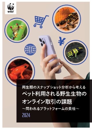 「両生類のオンライン取引レポート」を発表　絶滅の恐れのある両生類が、インターネットで販売されている実態が明らかに