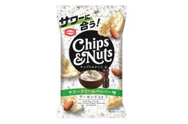 『23g CHIPS&NUTS サワークリームペッパー味』