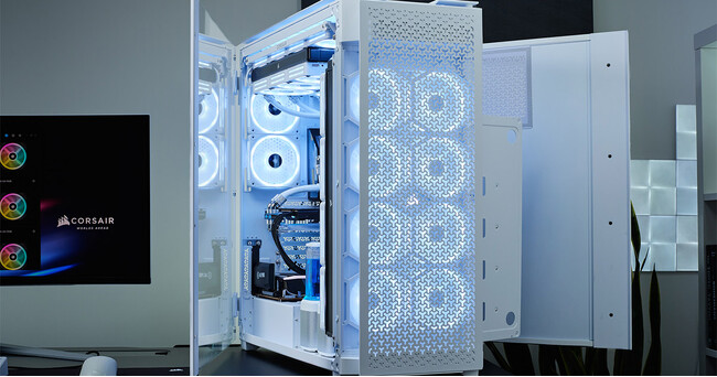柔軟なファンレイアウトと圧倒的な冷却性能を実現するフルタワー型PCケース、CORSAIR社製「iCUE LINK 9000D RGB AIRFLOW」シリーズを発表