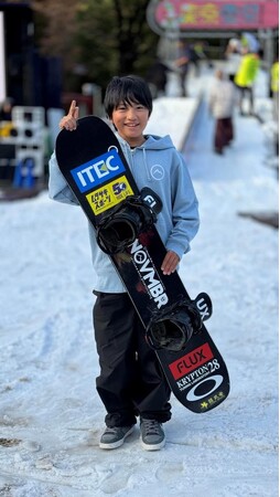 日本スキー場開発株式会社パーソナルスポンサー選手に、スノーボード男子スロープスタイル＆ビックエア競技
