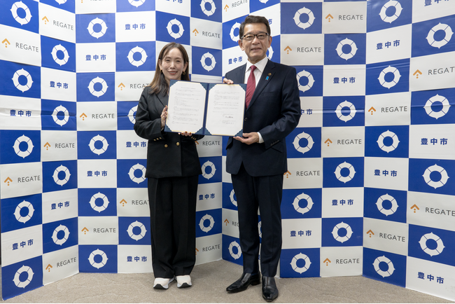 「ふくちゃんリユスタ」を展開する株式会社REGATE　豊中市と包括連携協定を締結