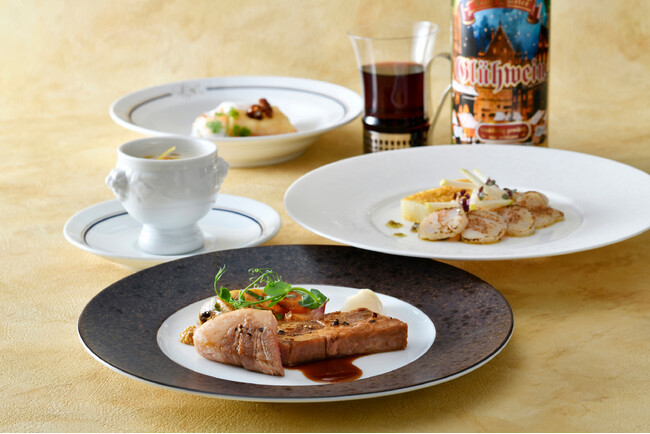 【ホテルニューグランド】冬の味覚ランチ（パノラミックレストラン　ル・ノルマンディ）