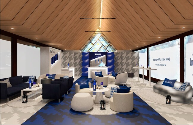 「ジョニーウォーカー ブルーラベル アイスシャレー　ポップアップ　ストア＆バー」　12月12日（木）より期間限定でオープン