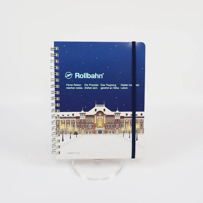 【ロルバーン ポケット付メモ L 東京駅(丸の内中央広場/雪)】を発売します!