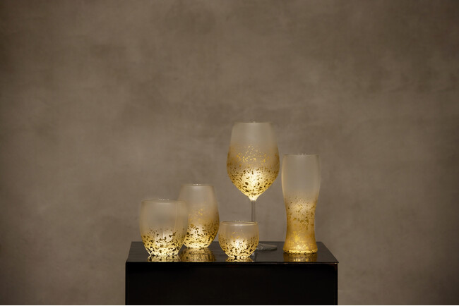 伝統と革新が織りなす光のグラスシリーズ「Stardust Akari」新登場