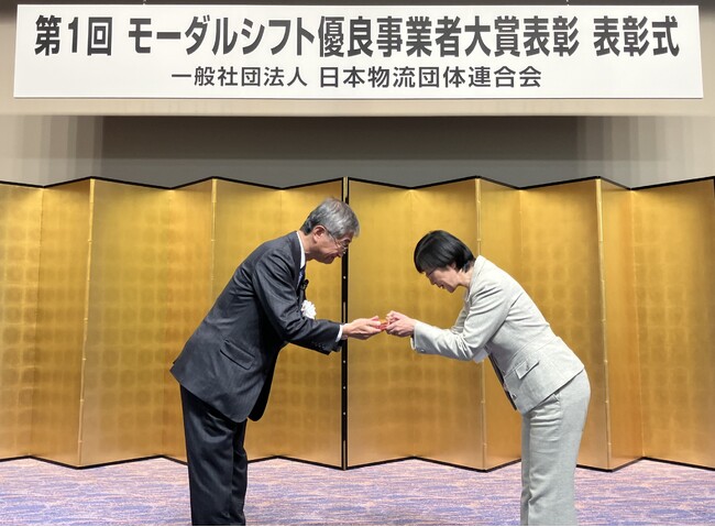 味の素（株）、令和6年度「モーダルシフト優良事業者賞」 (連携・協働部門)を受賞