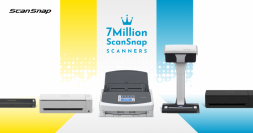 イメージスキャナー「ScanSnap」のグローバル累計出荷台数が730万台を突破特別記念モデルのScanSnapが当たるキャンペーンを開催！