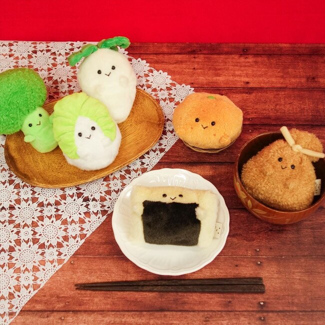 【ぽちゃまる】冬に美味しい食べ物をモチーフにしたぬいぐるみが登場！