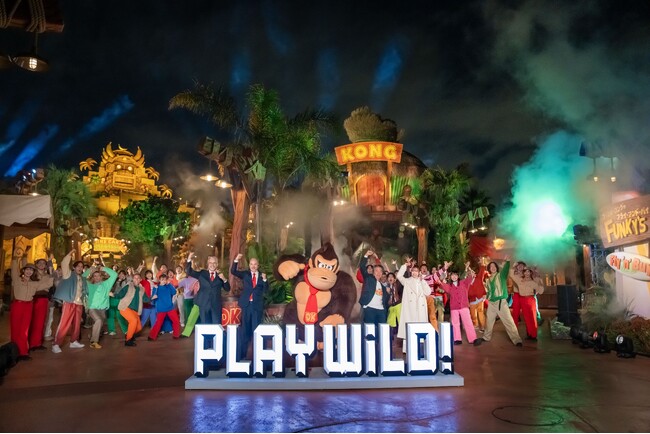 『スーパー・ニンテンドー・ワールドTM』エリア拡張新エリア『ドンキーコング・カントリーTM』明日開業！