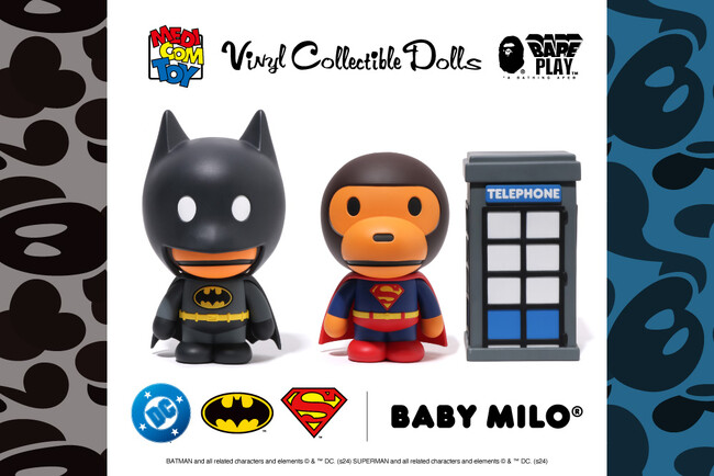 DC BATMAN & SUPERMAN x BABY MILO(R) VCD
