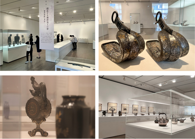 展覧会「加賀金工の華-美しき加賀象嵌の世界-」を金沢21世紀美術館で開催しました