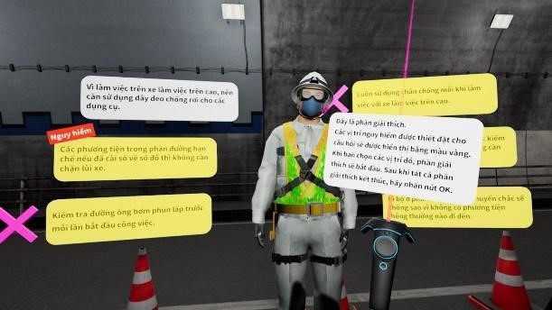 IMAGICAコスモスペース、特殊土木業界向け「多言語対応」+「クイズ形式」VR 安全教育コンテンツを開発 ~10 倍に増加した外国人対応、最先端技術で実現する安全と人手不足解消~
