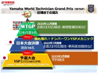 国内選抜「Yamaha National Technician Grand Prix」開催について