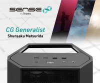 クリエイターPC SENSE∞、CGジェネラリスト「祭田 俊作」コラボクリエイターPC発売