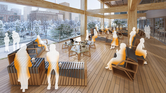 冷温水パネルの熱伝導と輻射熱を用いた、ふれる超局所冷暖房「Comfy TOUCH(TM)」を開発