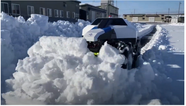 北海道で生まれ育った「除雪ドローン(R)」12/20(金)～12/22(日)江別 蔦屋書店にて実演会を実施