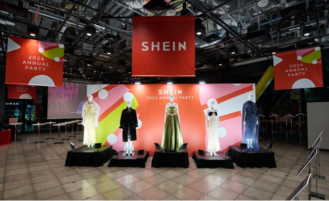 SHEINがクリスマスパーティー「SHEIN 2024 ANNUAL PARTY」を開催！