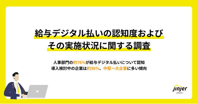 【給与デジタル払いの認知度およびその実施状況に関する調査】