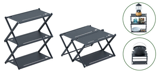 カスタム自在でラックorテーブル！用途に合わせて使い分け可能な「アイアンカスタムラックテーブル」新発売！