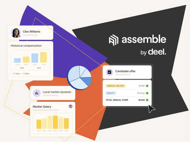 Deel、企業向け報酬管理プラットフォームAssembleを買収