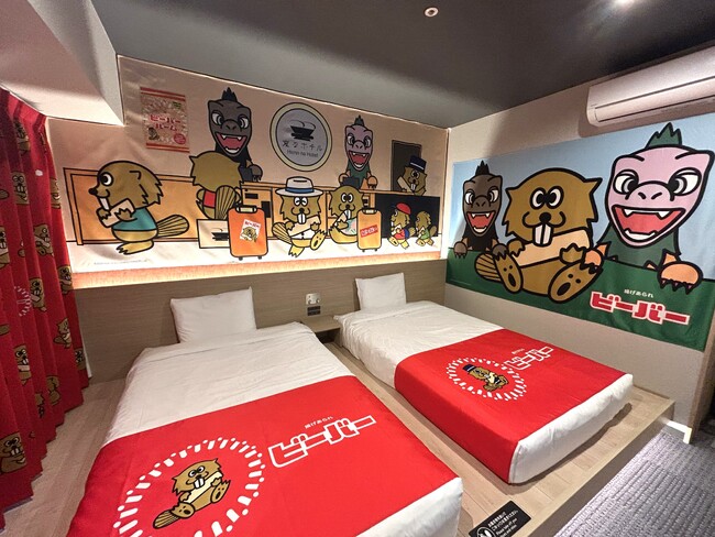 日本最大級50種類の「コンセプトルーム」展開　石川県２軒の変なホテル「けんきルーム」・「ビーバールーム」新発売