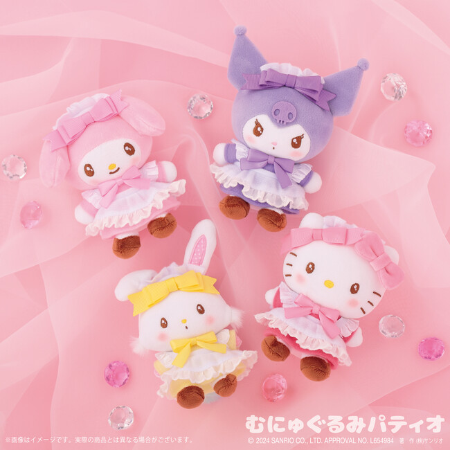 みんなで仲良くお茶会しよう(ハート)サンリオキャラクターズより「ティータイムシリーズ」が12月23日(月)～むにゅぐるみパティオ対象店舗で発売開始！