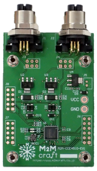 IO-Link通信用ラインドライバ ICCCE4510を実装した評価基板「M2M-CCE4510-EV1」2025年1月より発売