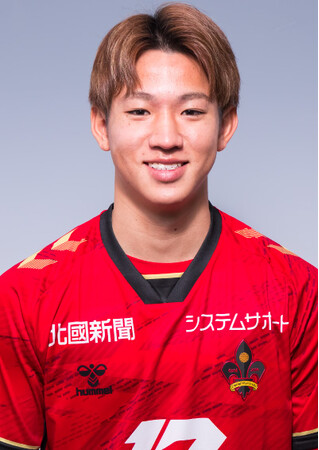 梶浦勇輝選手 育成型期限付き移籍期間満了のお知らせ