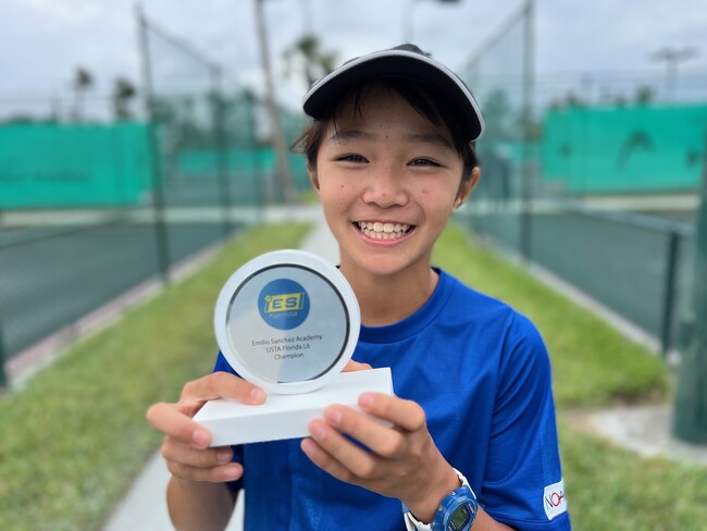 13歳の宮澤紗希乃が再び快挙！ テニスヨーロッパ海外最優秀選手賞を日本人初受賞！