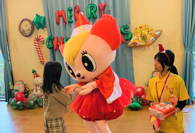モーリーファンタジーのララちゃんが16 カ所の児童福祉施設等を訪問　「ララちゃんのハートフル・ツアー」2024 実施