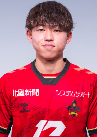 高塩隼生選手 育成型期限付き移籍期間満了のお知らせ