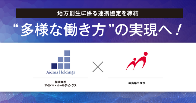 アイドマ・ホールディングスと三次市　地方創生に係る包括連携協定を締結