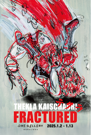 tHE GALLERY HARAJUKUにて、2025年1月2日（木）より、THEKLA KAISCHAURI個展「FRACTURED」を開催。