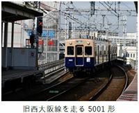 青胴車引退イベント【第2弾】5001形 旧西大阪線（現阪神なんば線）“走”行会を実施！