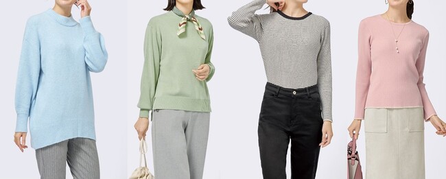 【ニトリのアパレルブランドＮ+】Winter Knit Collection 特集ページを公開開始！