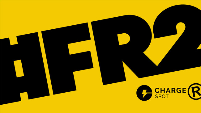 「＃FR2」と「ChargeSPOT(R)」のコラボ