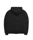 【BlackLetter】Rear Embroidery Cross Hoodie(ブラック)