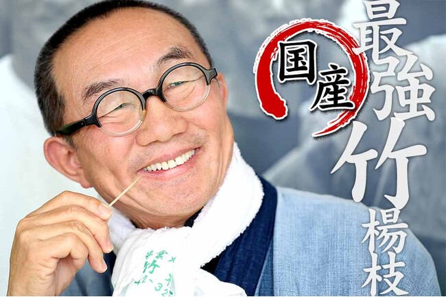 待望の復活・折れない!鋭い!極上の使い心地、国産竹楊枝