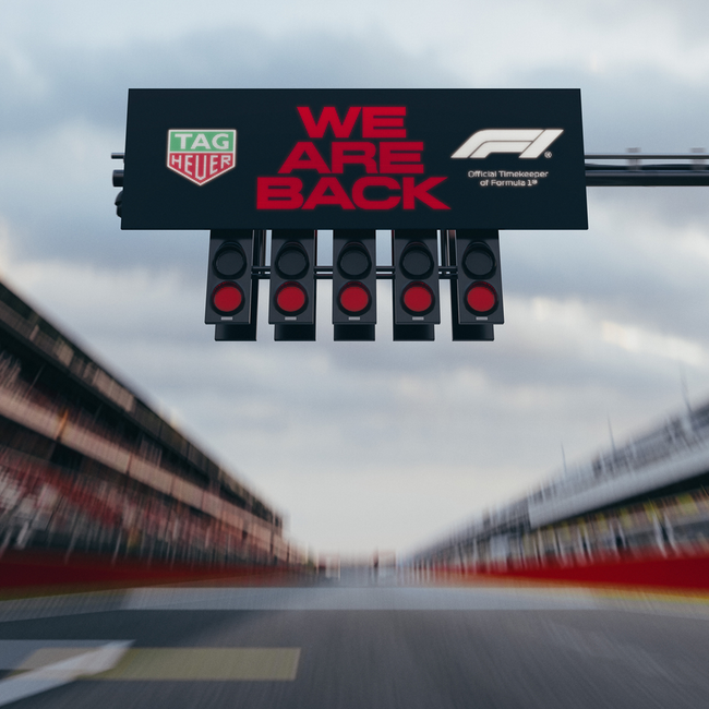 タグ・ホイヤー、F1の公式タイムキーパーに復帰