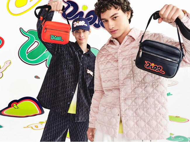 【DIOR】「ディオール & KAWS」カプセルコレクションの動画を公開