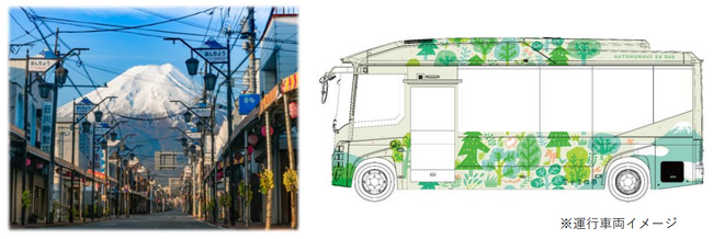 【富士吉田市 自動運転EVバス実証実験第2弾】市街地公道（富士みち）における実証実験2025年1月31日（金）より開始